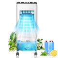 Portable Air Conditioner, 【2025 Newest 3-in-1 Evaporative Air Cooler】 with 3 Speeds, 26ft Cooling Range, 60° Auto Swing, 6L Water Tank & 3 Ice Packs, 35dB Quiet, 60W, for Home, Office, Bedroom