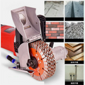 SUSEMSE Wall Chaser 4800W Wall Grooving Machine Channels Cutter, Concrete Slotting Machine for Cutting Slotting Marble Concrete Grooves 5000r/min